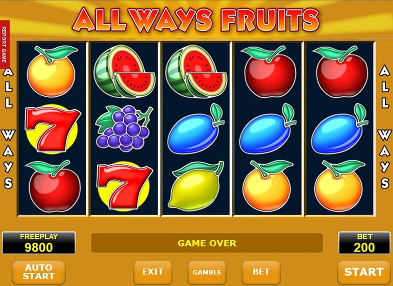 Слот-игра All Ways Fruits от Amatic