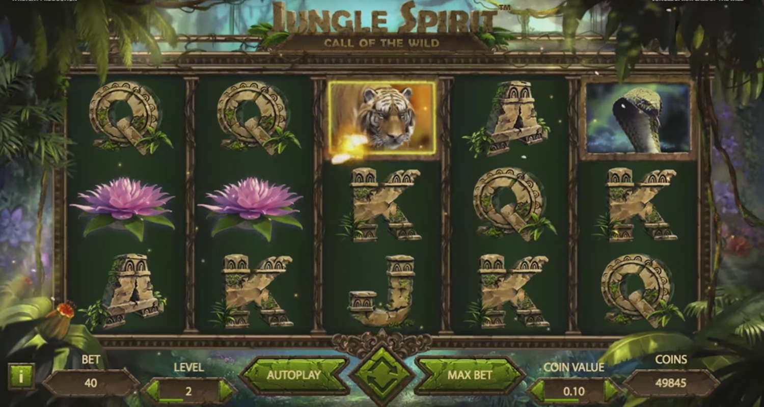 Слот Jungle Spirit: Call of the Wild от NetEnt 