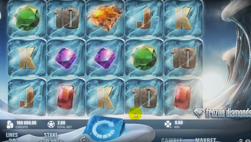 Игровой автомат от Microgaming — Frozen Diamonds
